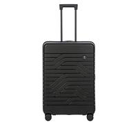 Bric's Trolley Rigido Espandibile Collezione Ulisse B|Y, Valigia con 4 ruote, Resistente e Ultraleggera, Collegamento USB, Lucchetto TSA integrato, Dimensioni 49x71x28/32, Black