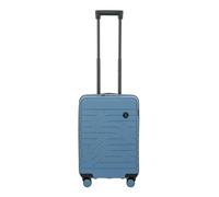 Brics BY Ulisse Valigia trolley (4 ruote) blu-grigio, plastica, 37 x 55 x 20cm