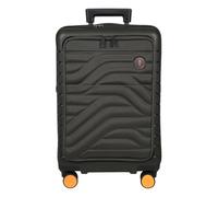 Brics Ulisse Valigia trolley (4 ruote) verde-oliva, plastica, 37 x 55 x 24cm