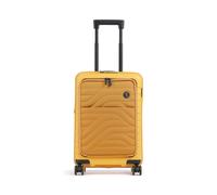 Brics Ulisse Valigia trolley (4 ruote) giallo, plastica, 37 x 55 x 24cm
