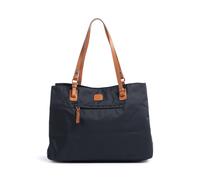 Brics X-Collection Borsa shopper blu, nylon, donna