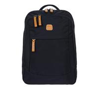 Zaino Porta PC da 14" in tessuto e pelle Brics X-Collection nero-cuoio - Tabella Colori: Nero