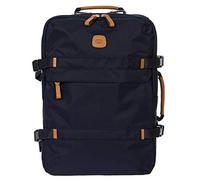 Bric's X-Travel Montagne Zaino - 40,6 cm - Borsa a mano per uomo e donna - Accessorio da viaggio - Navy, Navy, Taglia unica, X-bag/X-travel 2.0 Ultralight 21 Inch International Cross-strap Montagne