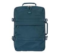Bric's zaino per il tempo libero con scomparto per laptop X-Collection Positano Underseat - Backpack Sea Green petrolio