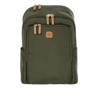 Bric's zaino per laptop con scomparto per laptop X - Collection Backpack Olive oliva