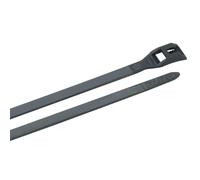 Brida para cables Ancor 199324 de perfil bajo de 8"" negra, 20 piezas