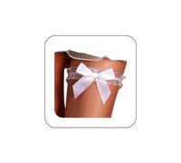 Bridal Giarrettiere Matrimonio Grande Fiocco Pizzo Giarrettiera Nastro Coscia Giarrettiera Bianco Corpo Bikini Sexy Giarrettiera Gamba Avvolge Elastico Lancio Giarrettiera Per Le Donne E Le Ragazze