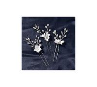 Bridal Hair Accessories Crystal Wedding Hair Pieces-Handmade Rhinestone Bridal Hair Pin for Women, Girls, Bridesmaids (3pcs,E)