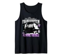 Bride of Frankenstein Femme - Maglietta da Donna Vintage Horror Canotta