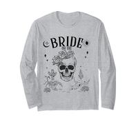Bride or Die Till Death Do Us, regalo gotico per addio al nubilato Maglia a Manica