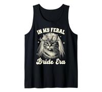 Bride To Be Cat Mom Cat Wedding In My Freal Bride Era Canotta