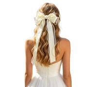 Bride To Be Clip Per Capelli Con Fiocco In Raso Di Alta Qualità Morbido E Resistente Si Adatta A Tutti I Tipi Di Capelli Perfetto Per Romantici Matrimoni E Ritrovi Tra Amiche Gadget Matrimonio