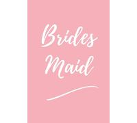 Bridesmaid Pink Journal: Lined Notebook for Bridal Party