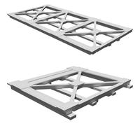Bridge Deck compatible with Bachmann Plasticville O Scale Truss Bridge Model