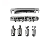 Bridge Di Chitarra Cromato Tune-o-Matic Bridge E Taccolio Impostato Per Lp. Accessori Per Chitarra Sostituzione delle parti ponte