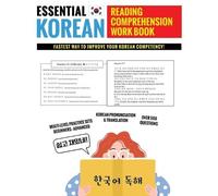 Bridge Education Essential Korean Reading Comprehension Workbook (Tascabile)