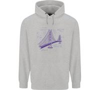 Bridge Equation Fisica Matematica Geek Uomo Felpa