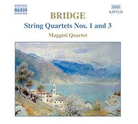 Frank Bridge – Quartetti per archi n. 1 e 3 – CD – NAXOS
