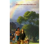 Bridge Over Pond: Reflection Clock: Where Time Bends and Hearts Unite