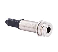 Bridge Piezo Connettore Bar Pickup: uscita da 1/4", ingresso 2,5 mm, cromata in rame, chitarra acustica rifit (argento, 1 confezione)