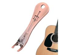 "Bridge Pin Puller For Guitars - Alloy Pin Removal Tool | Multifunction Bridge Pin Extractor For Acoustic, Ukulele, Electric Guitars, Metal Handy Tool For String Instrument Repairs"