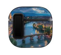 Bridge Ponte Degli Alpini at River Brenta Cute Case PC Earbud Cases Cover protettiva compatibile per AirPods 4