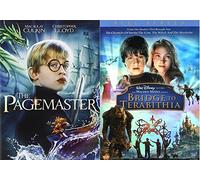 Bridge to Terabithia & Pagemaster DVD Set Classic Family Fantasy Movie Bundle Double Feature