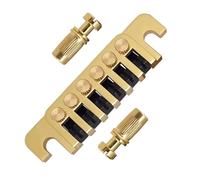 Bridge Vintage Per Viti A 6 Corde Chitarra Elettrica Con Borchie E Inserti Parti Strumenti Musicali Le Parti Sostituzione Della Sella Elettrica