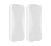Bridge Wi-Fi Esterno 1KM 2.4G 300Mbps Router Wireless Extender A Lungo Raggio AP CPE Kit Ripetitore Copertura più ampia(2pcs)