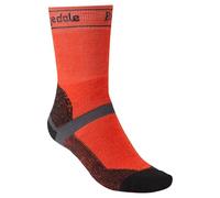 Bridgedale 710353/327/L Calzini, Arancione/Nero, L Uomo