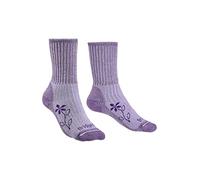 Bridgedale Hike Lightweight Cotton Cool Comfort Socks, Calzini Donna, Viola, S
