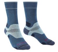 Bridgedale HIKE Midweight Merino Performance Boot Pattern Donna, Donna, Calzini, 710644/401/M, Blu/Cielo, M