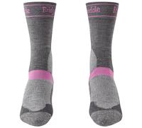 Bridgedale Calzini Winter Weight T2 Merino Sport Grey / Pink