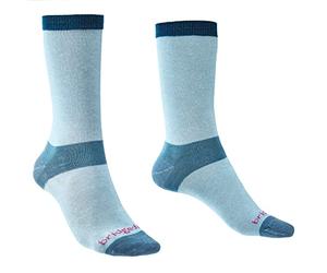 Bridgedale Hike Lightweight Coolmax Comfort Boot Donna, Calzini, Cielo, S