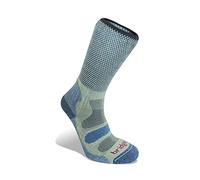 Bridgedale Hike Lightweight Cotton Cool Comfort Socks, Calzini Donna, Colore: Blu fumé, L