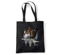 Bridgerton Benedict And Sophie Borsa Tote Riutilizzabile per Spesa e Viaggi, Nero