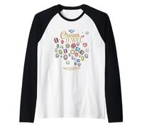 Bridgerton Crown Jewel Ufficialmente Autorizzato Maglia con Maniche Raglan