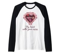 Bridgerton Heart Calls Your Name Ufficialmente Autorizzato Maglia con Maniche Raglan
