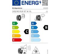 Bridgestone Blizzak 6 245/40R18 97W XL 3PMSF M+S