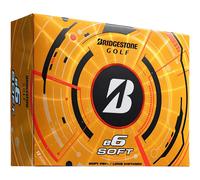 Bridgestone - Palline da golf morbide e6, lunghe distanze, morbide al tatto, colore: bianco, dozzina
