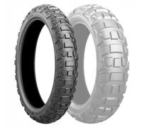 Bridgestone Battlax-adventurecross-ax41 45p Tl Adventure Front Tire Argento 2.75 / R21