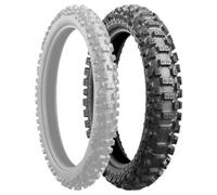 Bridgestone Battlecross-x30 42m Tt Off-road Front Tire Argento 70 / 100 / R19
