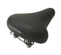 BRIDGESTONE Sella Bicicletta Morbida Nero Marrone Grigio 237x207mm P6706...