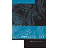Bridget Hutter A Reader in Environmental Law (Tascabile)