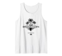 Bridgetown Barbados Palme Mare dei Caraibi Isola Tropicale Canotta