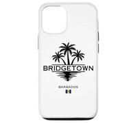 Bridgetown Barbados Palme Mare dei Caraibi Isola tropicale Custodia per iPhone 12/12 Pro