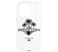 Bridgetown Barbados Palme Mare dei Caraibi Isola tropicale Custodia per iPhone 15 Pro