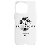Bridgetown Barbados Palme Mare dei Caraibi Isola tropicale Custodia per iPhone 15 Pro Max