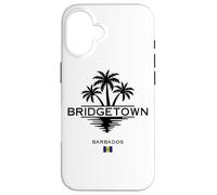 Bridgetown Barbados Palme Mare dei Caraibi Isola tropicale Custodia per iPhone 16