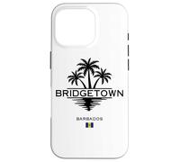 Bridgetown Barbados Palme Mare dei Caraibi Isola tropicale Custodia per iPhone 16 Pro